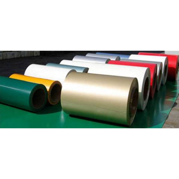 Color-coated aluminium foil
